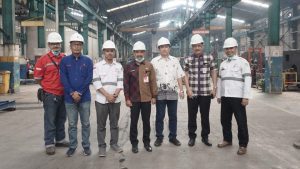Kunjungan Kerja Asisten Walikota dan Kadisperin Kota Samarinda ke PT. Sriwijaya Teknik Utama