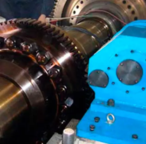 Turning Turbine Rotor